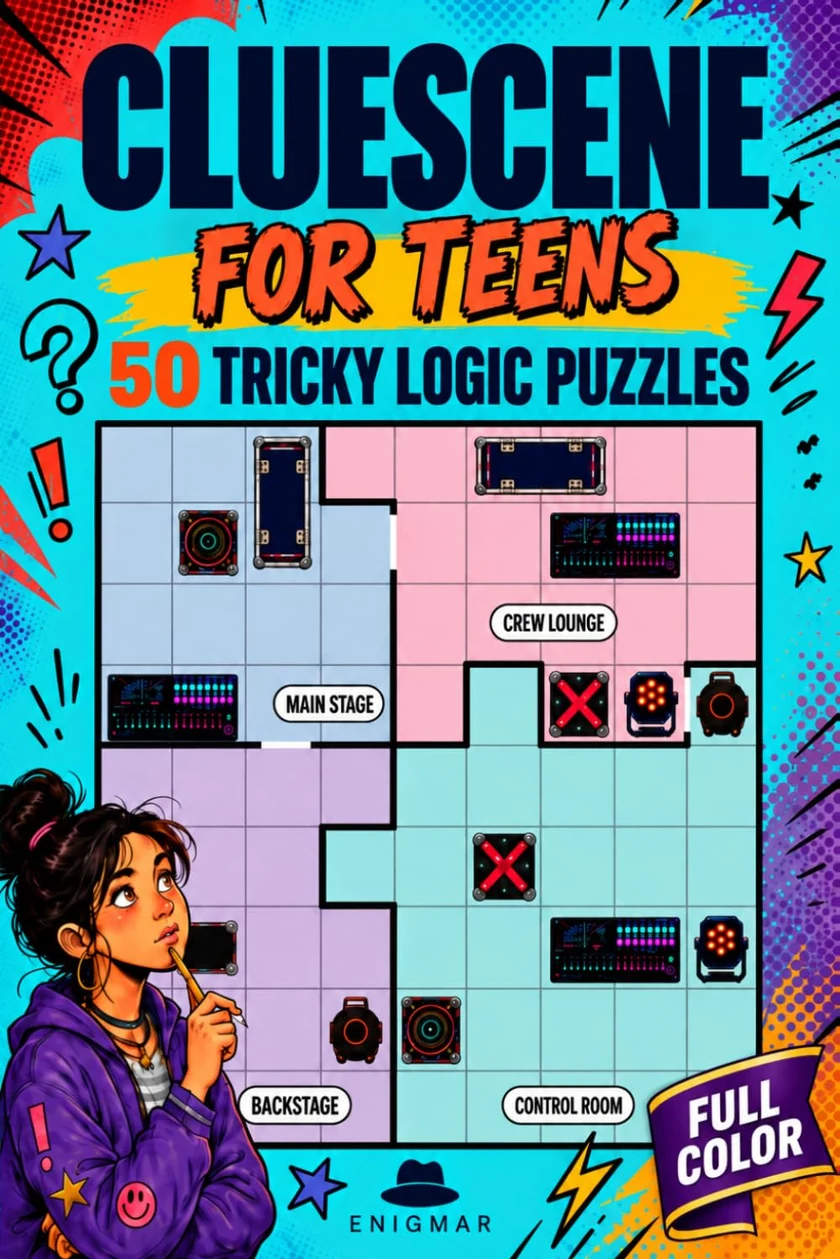 CLUESCENE for Teens book cover